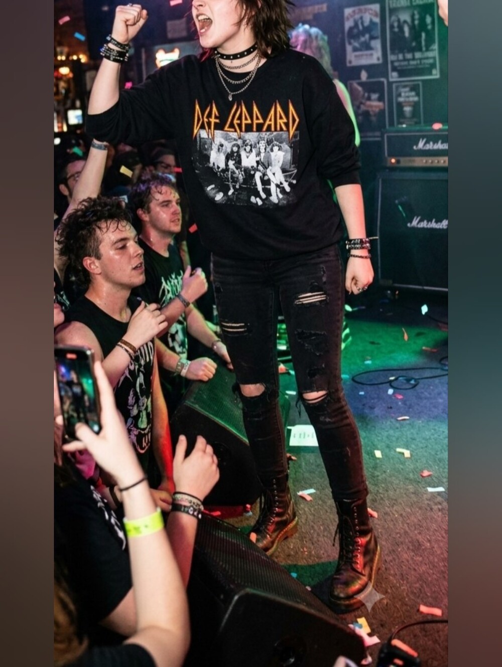 Def Leppard Vintage Graphic Crewneck